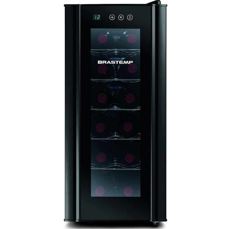 Adega Brastemp BZC12BEANA 12 Garrafas Preta