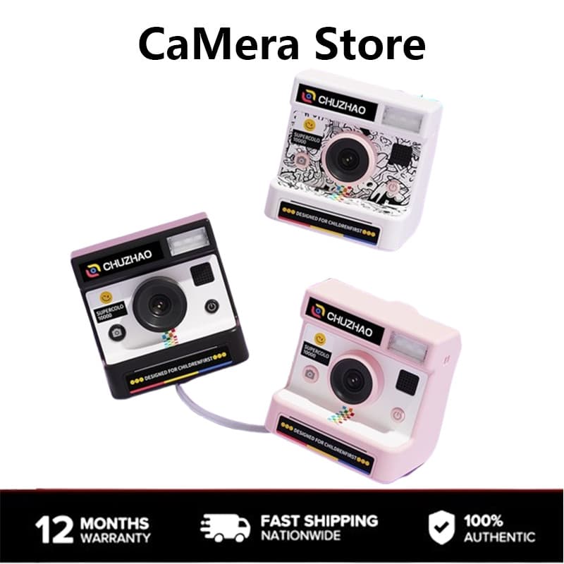 A Câmera Polaroid Infantil S6 Pode Tirar Fotos E Imprimir c Coloridas . O Presente CCD Feminino É Personalizado Moderno 