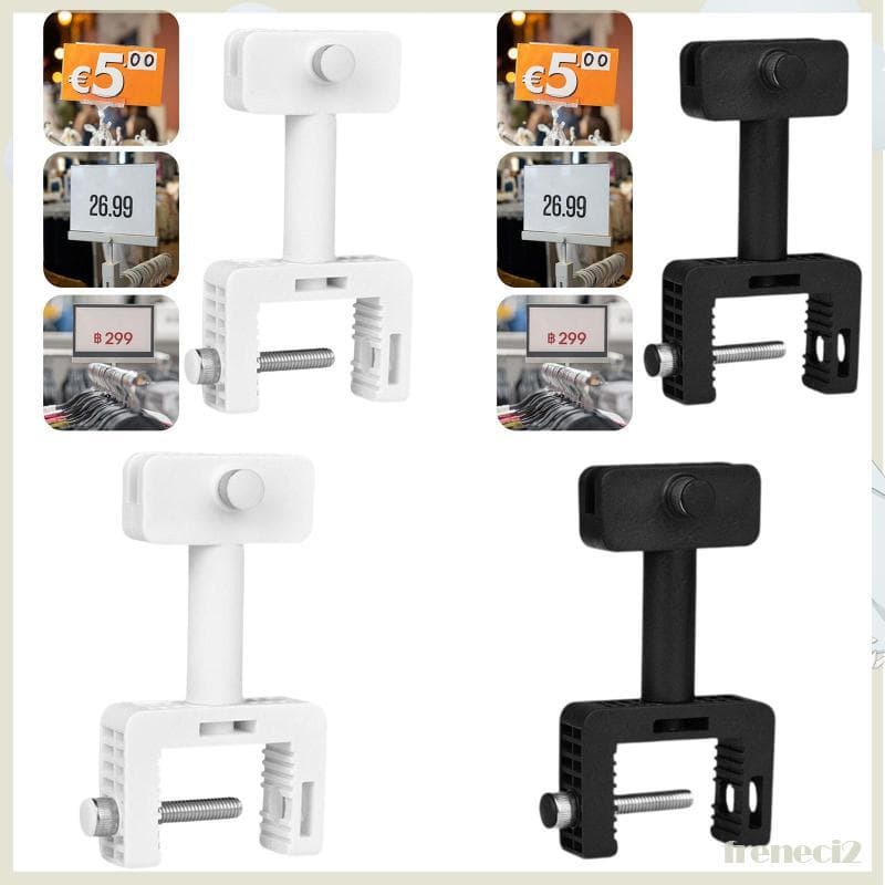 [Freneci2] Expositor De Roupas , Suporte Para Pôster , Clipes De Etiqueta De Preço E Placas De Exibição De Supermercado