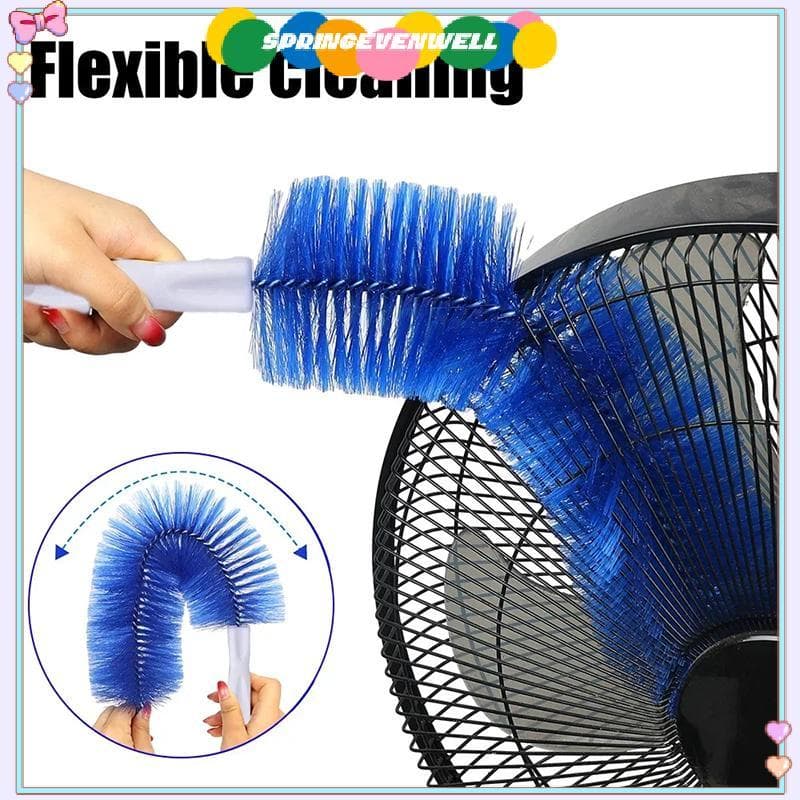 [springevenwell] Escova De Ventilador Espanador De Microfibra Dobrável Removedor De Poeira Doméstico Limpeza Para Ar Con