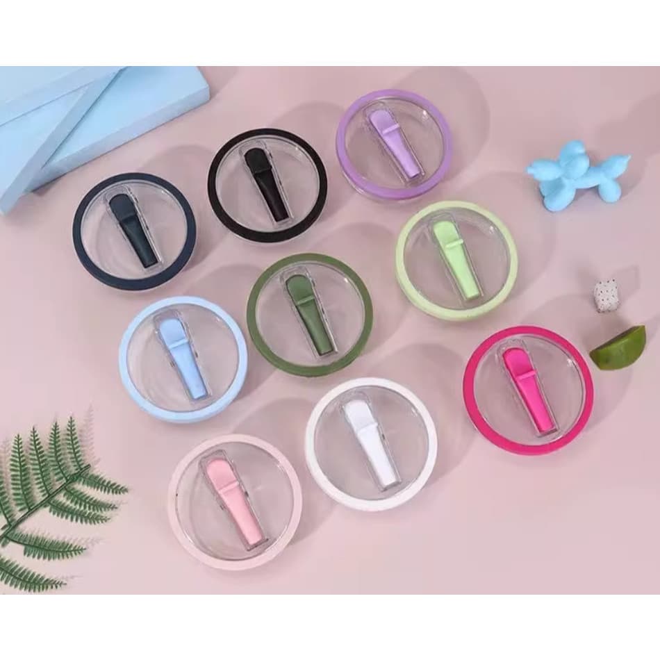 Tampa Copo Termico 1200ml com canudo Flip para Drinks