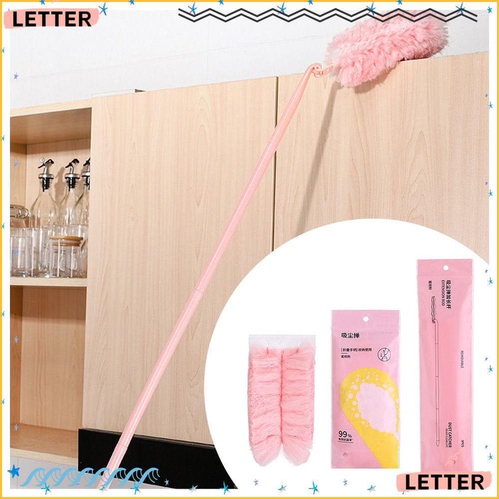 Espanador De Penas De Carta , Poeira Dobrável Ajustável Limpeza De Gabinete Extra Longo