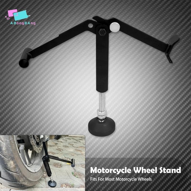 Abongbanghn Quadro Para Motocicleta Universal Dobrável Suporte De Elevação Elevador Pesado Guindaste Estável Agradável