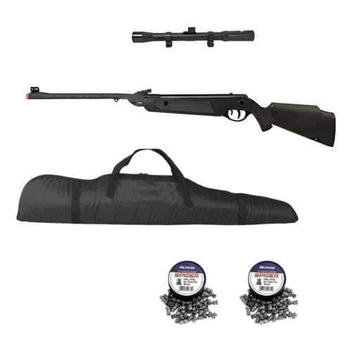 Carabina De Pressão Rossi Dione Sport 5,5mm + Luneta + Capa 