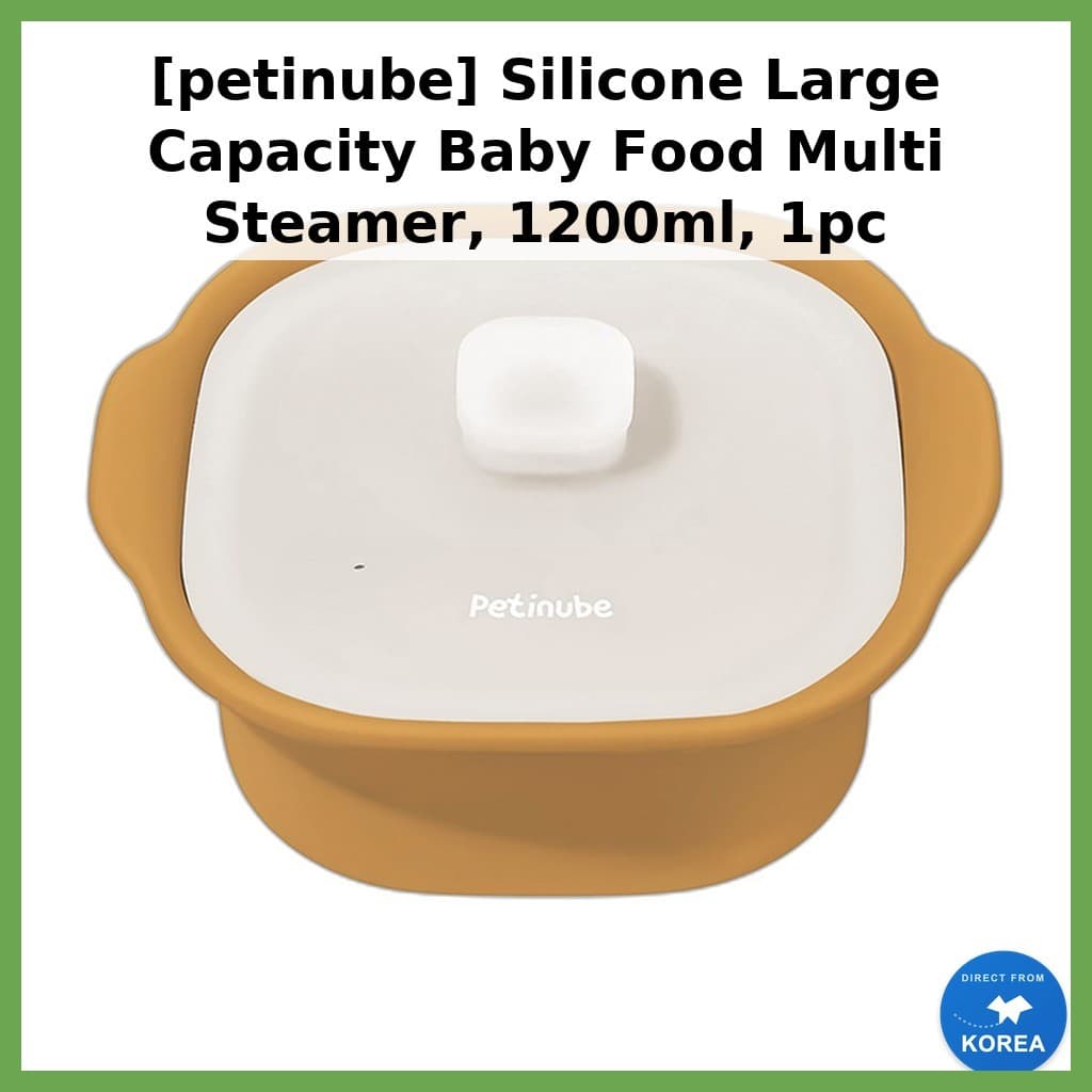 [petinube] Multi Vaporizador De Comida Para Bebê De Silicone De Grande Capacidade , 1200ml , 1 Unidade/Coreano Por ON:K