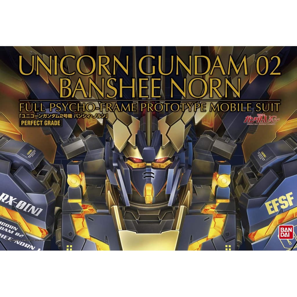 PG Mobile Suit Gundam UC RX-0[N] Unicorn Gundam 2 Banshee Norn 1/60 escala modelo plástico pintado