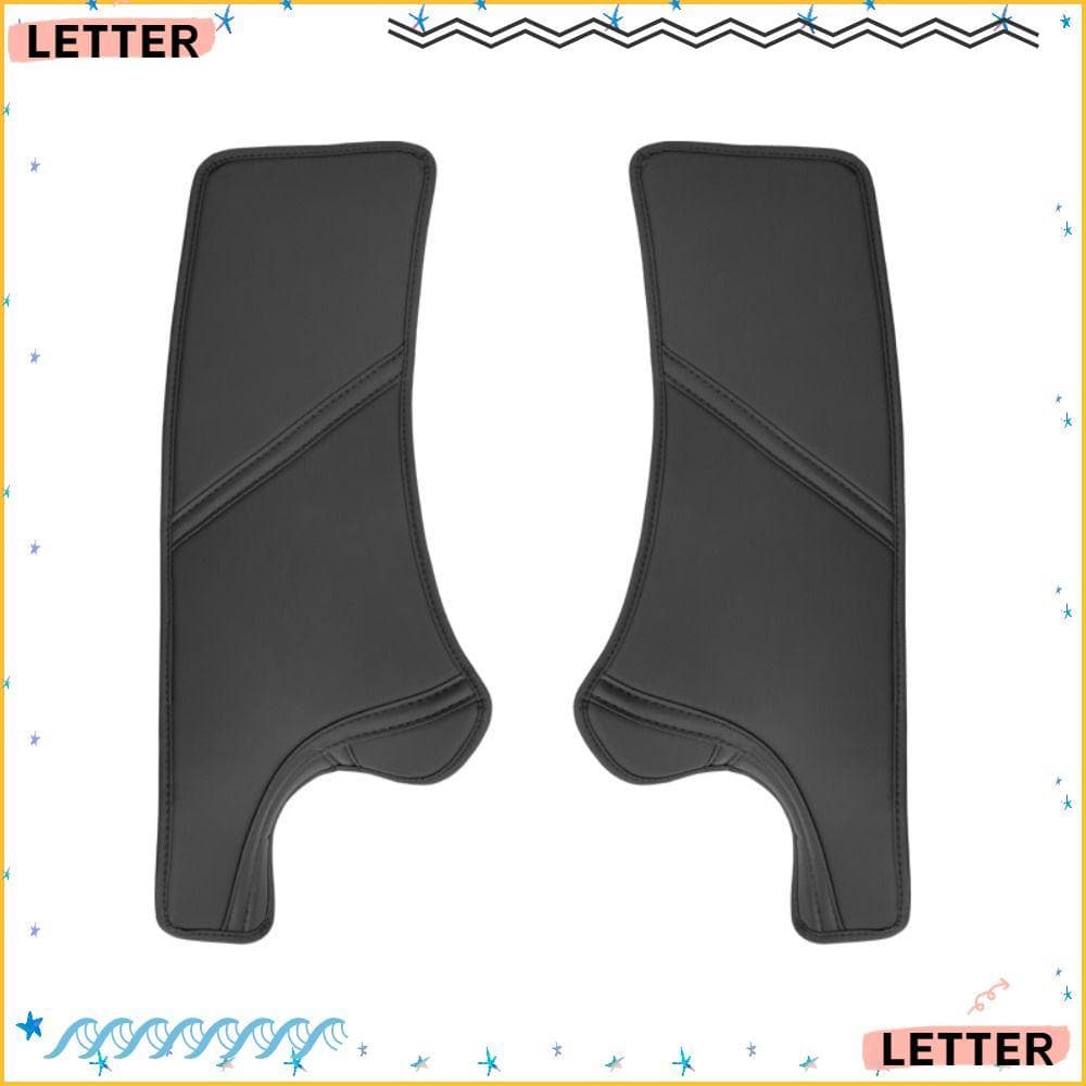 Carta 2 Pçs Almofada Anti Kick Do Peitoril Da Porta Traseira , Interior Carro Atropelar Camurça Protetora , Para Tesla M