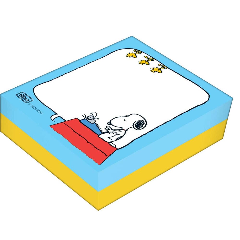 Bloco recado Tilembrete Snoopy 80x91mm 100 folhas 395196 Tilibra