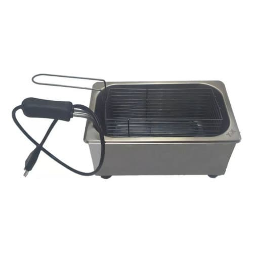 Fritadeira Elétrica Óleo Retangular 1 Litro Cor Inox Frequência 60 220v