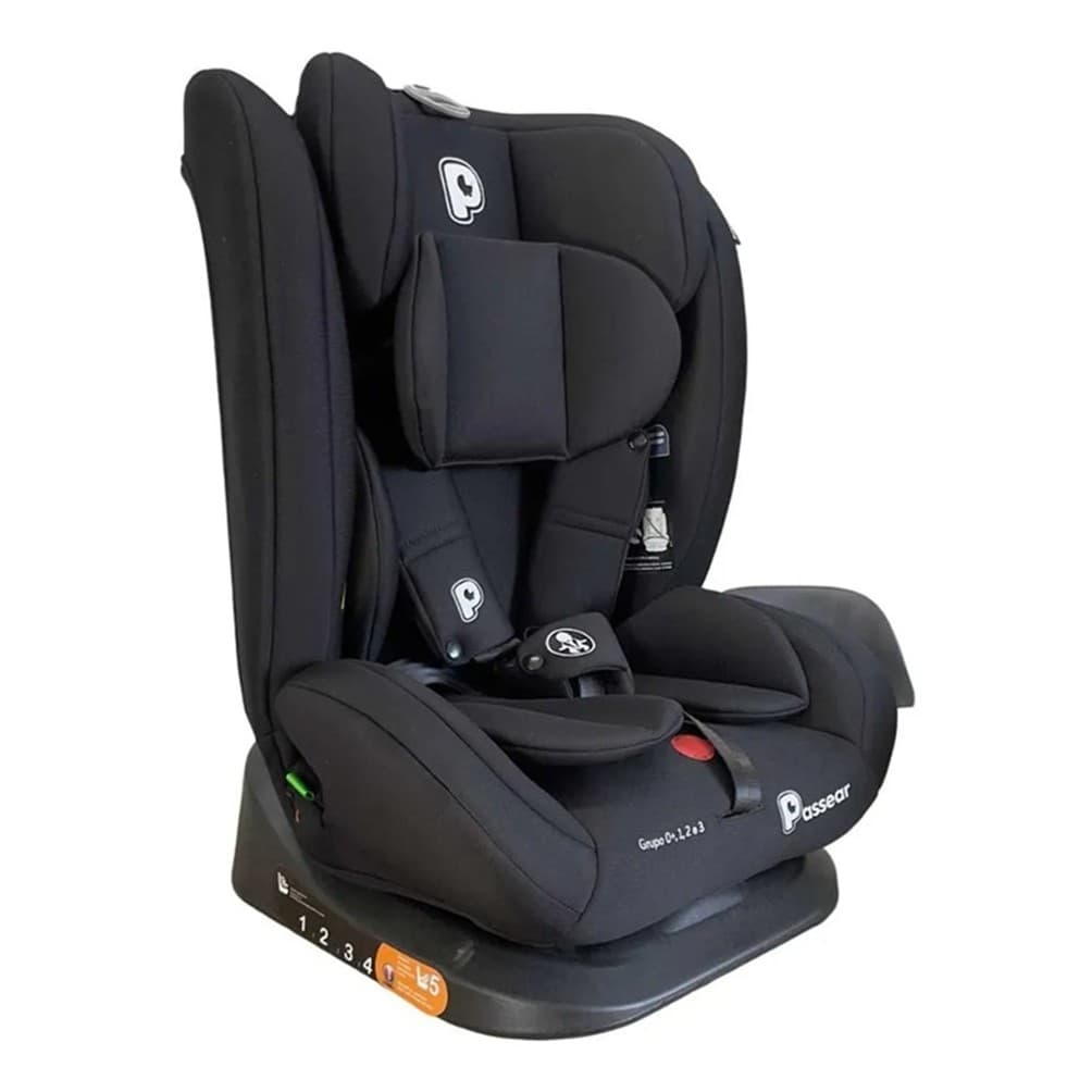 CADEIRA PARA AUTO 0 A 36KG ZAYA PRETO (SALDAO) - PASSEAR BABY