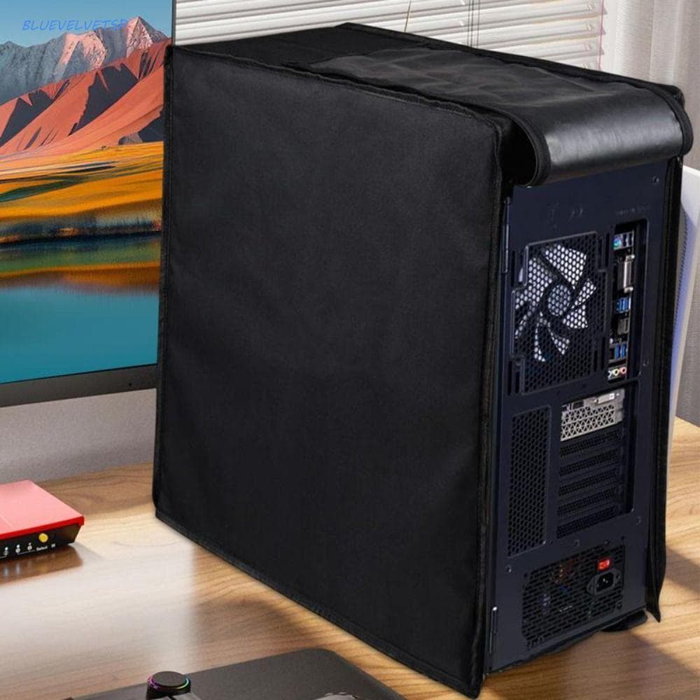 Capa Protetora Contra Poeira Para Computador BLUEVELVETSP , De Host De Mesa À Prova D'água Com Proteção Total , Preta