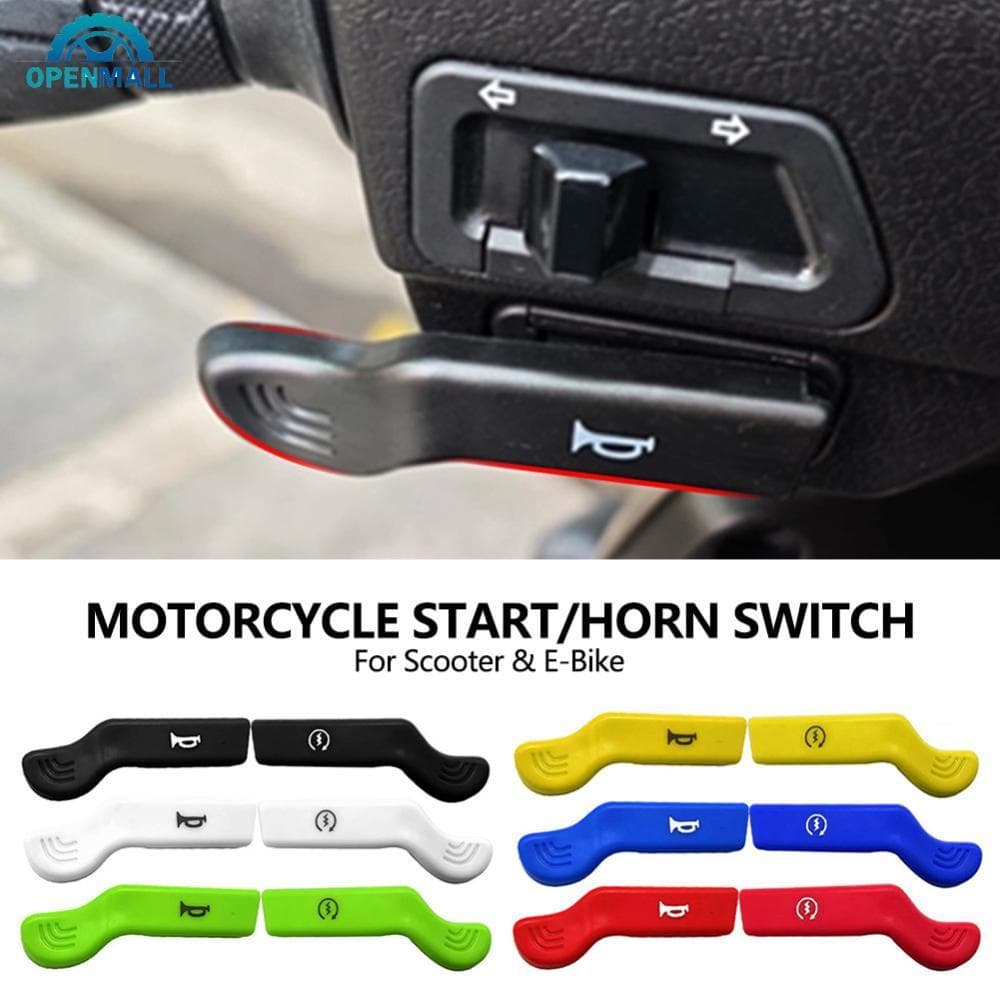 OPENMALL 2 Pçs Motocicleta Start Chifre Interruptor Extensão Guiador Botão Extensor Alavanca De Controle Acessório Para 