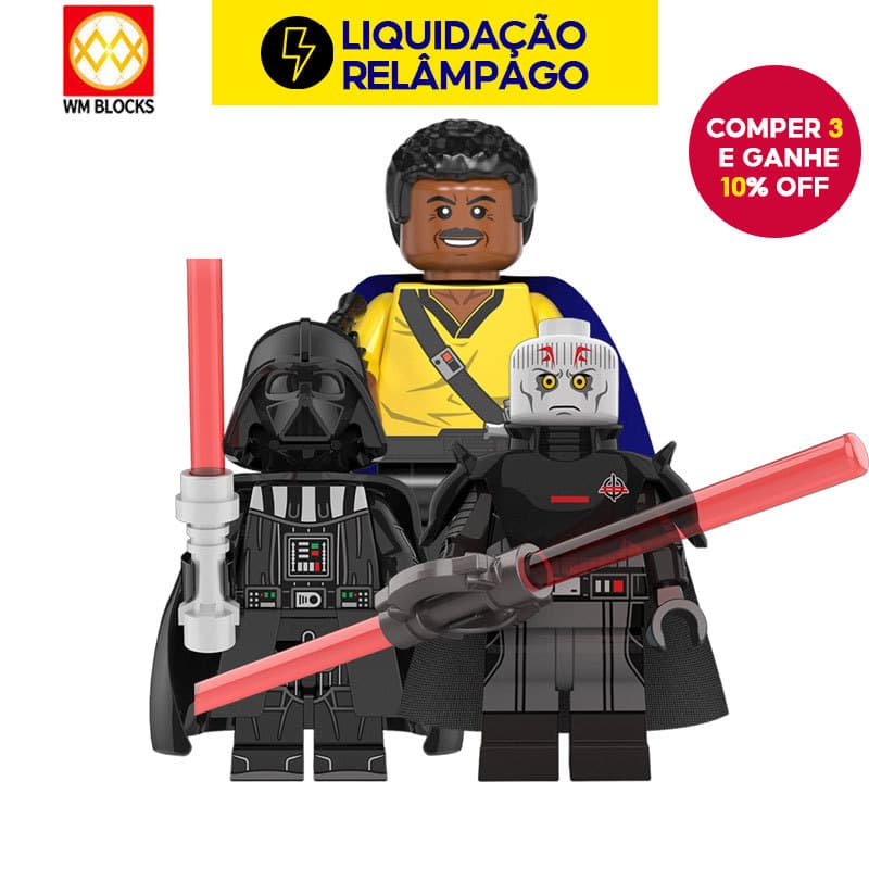 🔥 LIQUIDAÇÃO RELÂMPAGO Mini figura Star Wars | Blocos de montar | Boneco de brinquedo