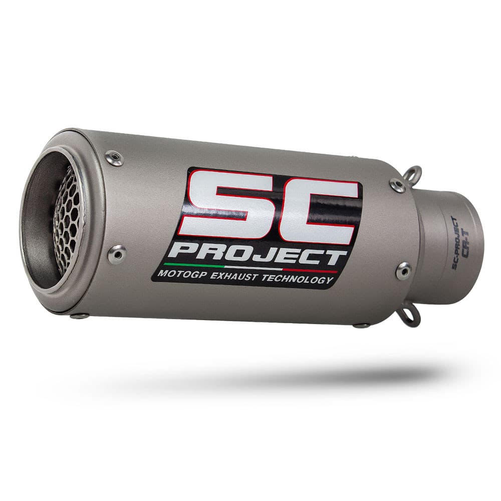 Silenciador De Escapamento De Projeto SC De Titânio Moto 60mm Tubo Traseiro De Escape Para R3 CB650R GSXR600 Tiger 660