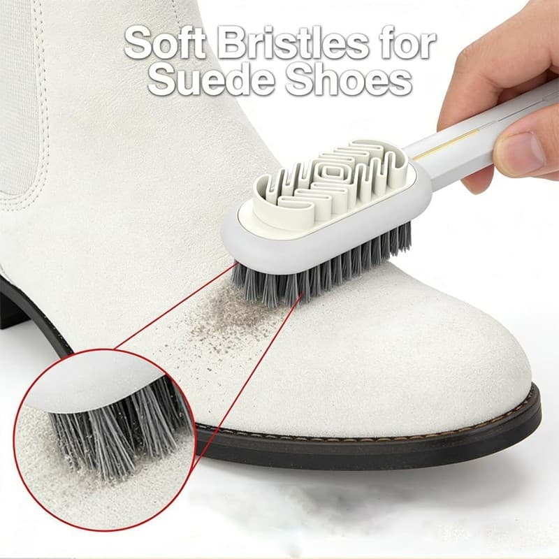 1 Pçs Esfrega Camurça Sapato Escova E Borracha Polonês Nubuck Limpeza Multifuncional Ferramenta De