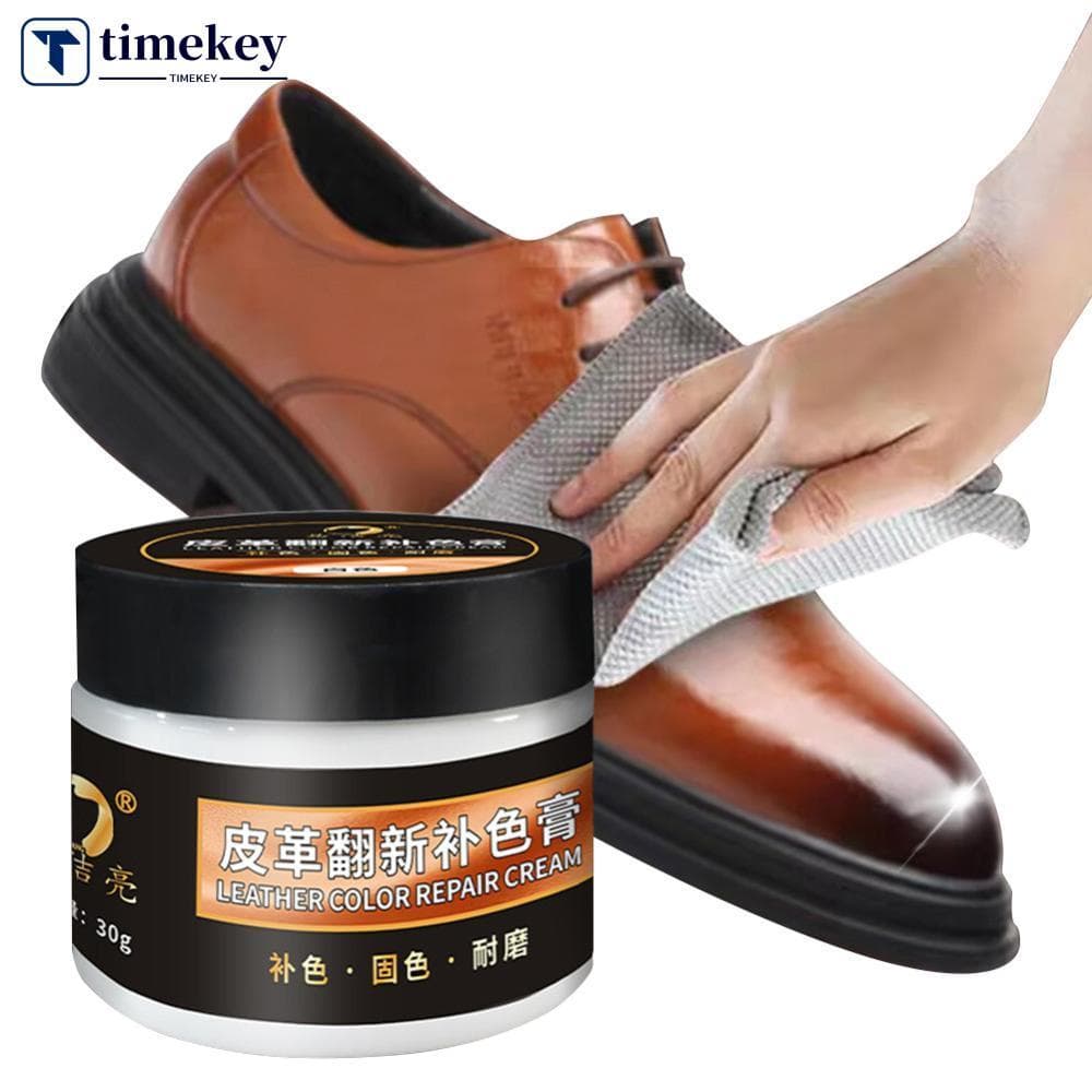 TIMEKEY 30g Auto Assento De Carro Couro Pintura Cuidados Kit De Reparo De Vinil Limpador Para Sofá Reparação De Casacos 