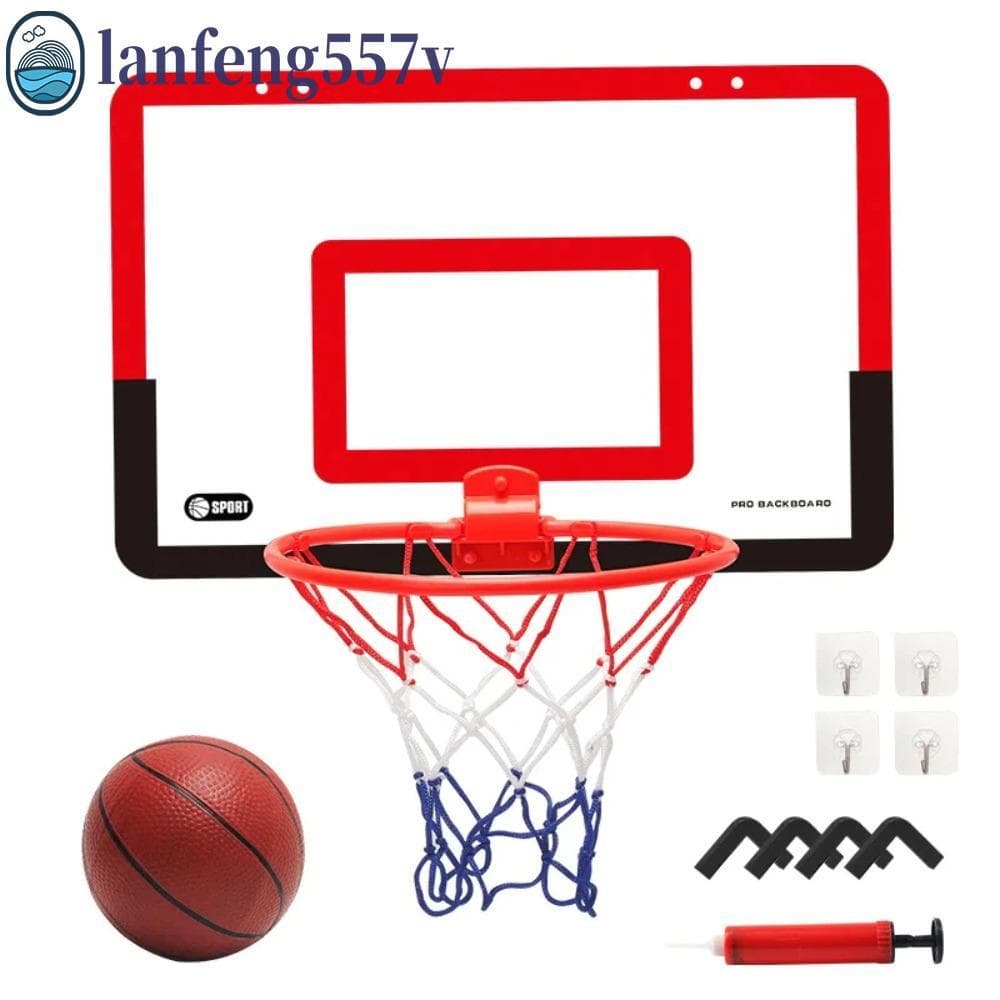 LANFENG Mini Cesta De Basquete Para Crianças , Conjunto De Interna De Segurança Jogos , Portátil