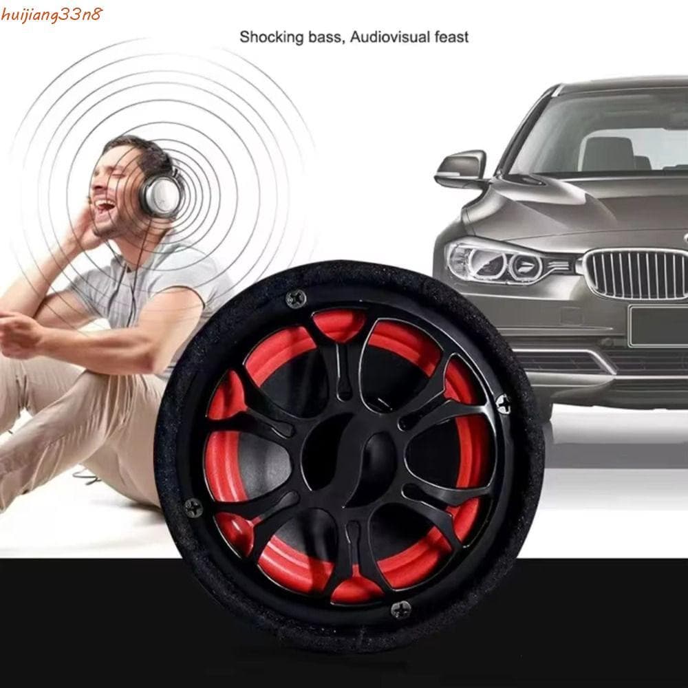 Alto-Falantes Para Carro HUIJIANG , Subwoofer Coaxial De 4 Ohms , Falante Universal De Alcance Completo Com Reforço De G