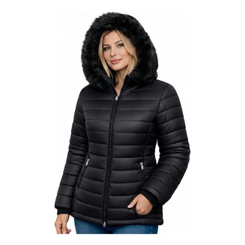 Jaqueta Bobojaco Feminina Puffer Impermeável Inverno Térmica