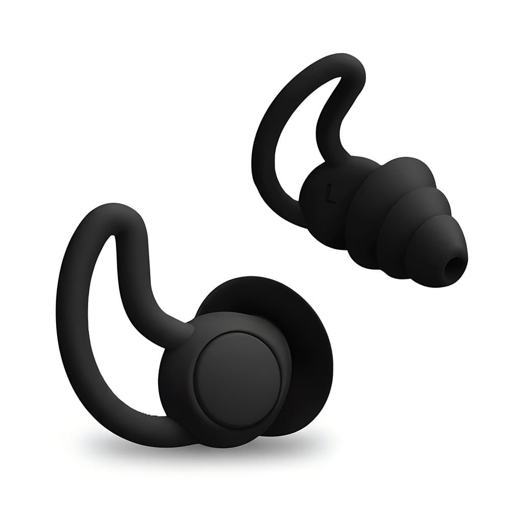 Tampão De Ouvido Protetor Auricular Silicone Antirruído