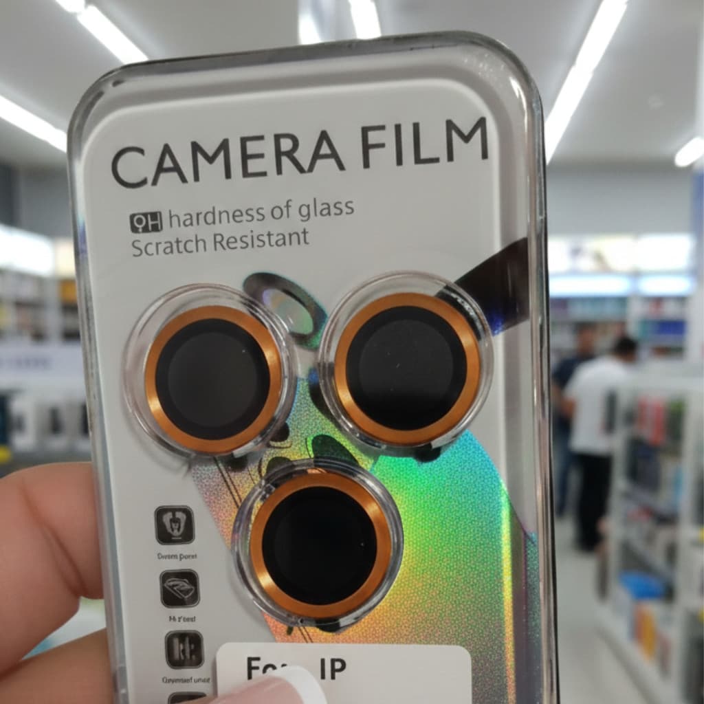 Protetor De Câmera Película Lente iPhone 17 Pro E 17 Pro Max