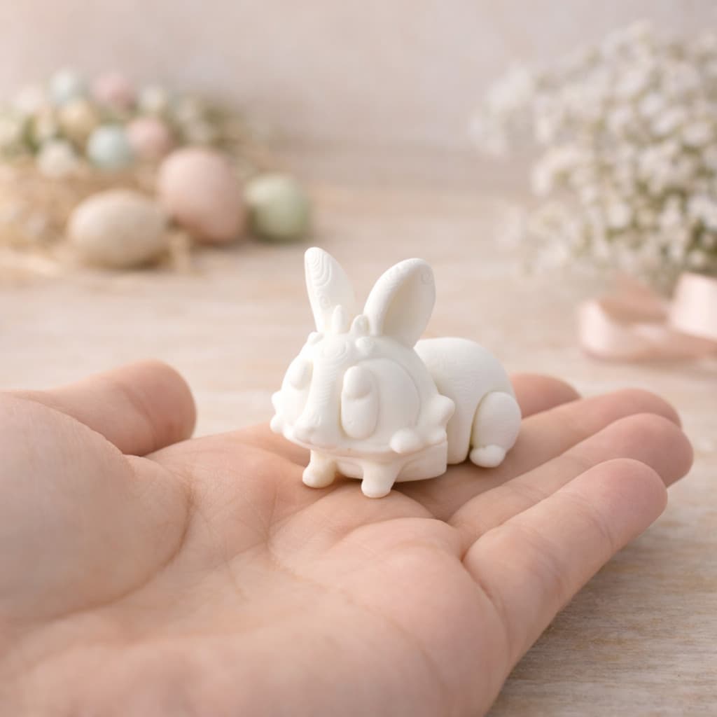 MIni Coelho Fidget toys anti stress Autismo Pascoa Decoração