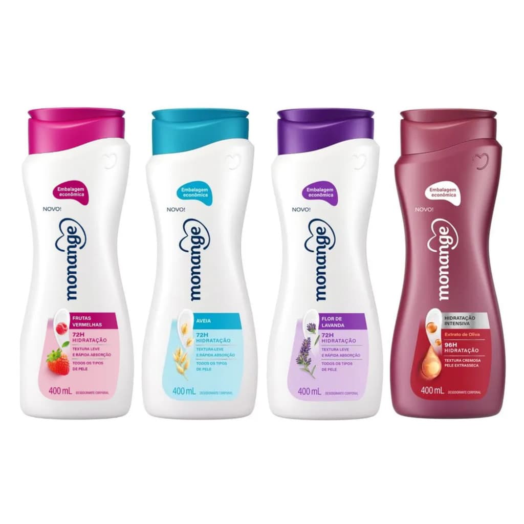 Monange Loção Hidratante 48h 400ml