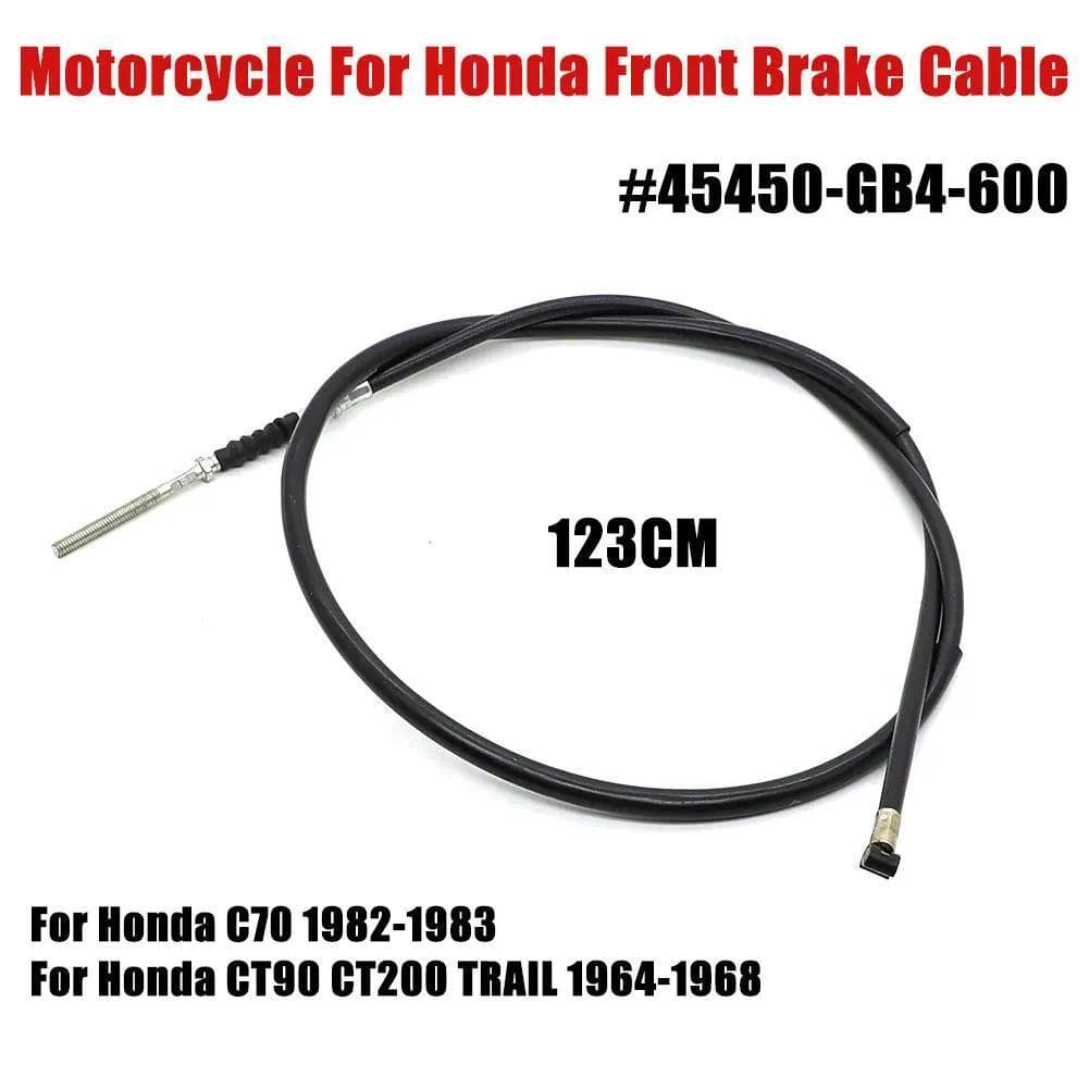 Cabo De Freio Dianteiro Para Motocicleta , 123CM De Comprimento , Honda CT90 CT200 Trail 1964-1968 C70 1982-1983 90 E Pa