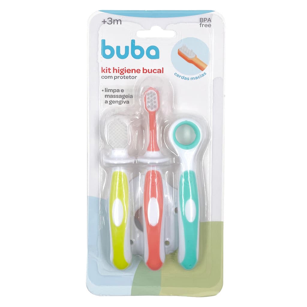 Kit Buba Higiene Bucal com Protetor