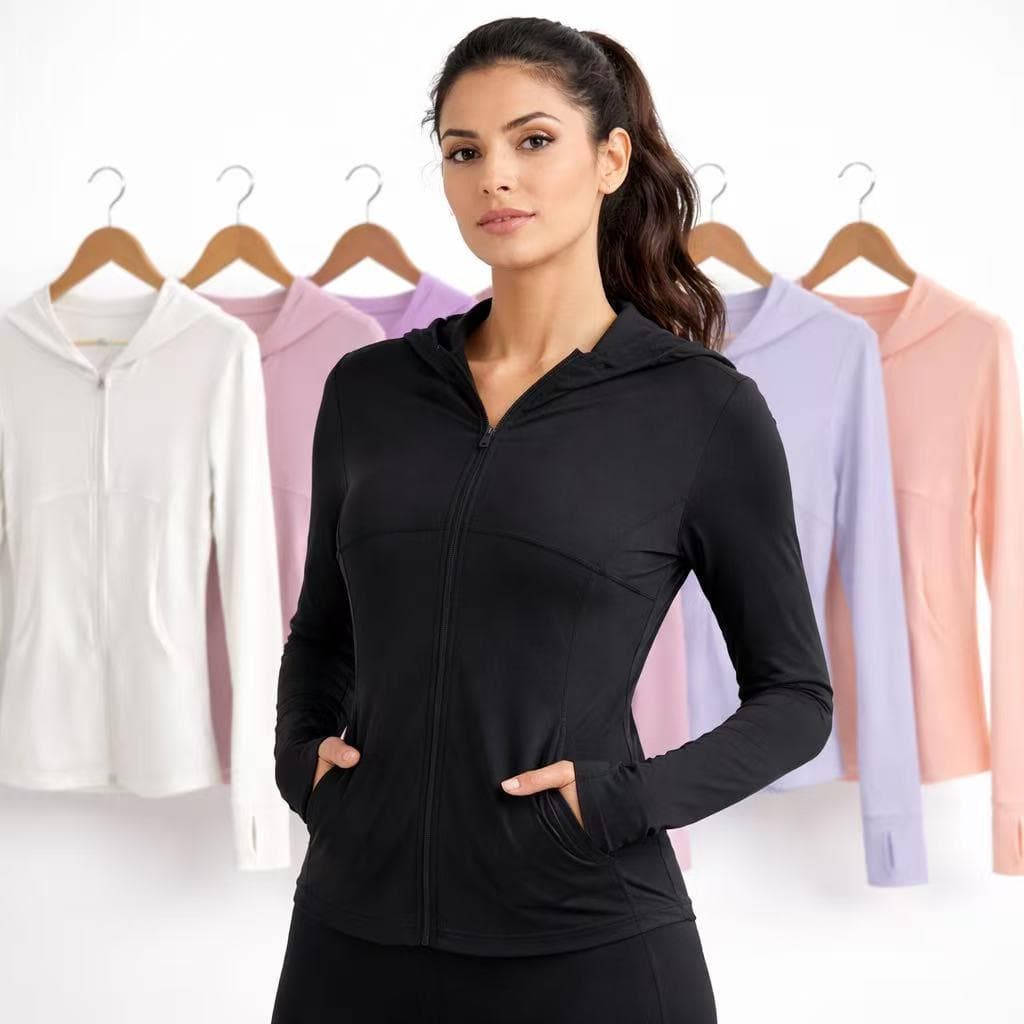 Jaqueta Feminina UV Ice Silk  Proteção Solar + Toque Gelado | Leve e Confortável