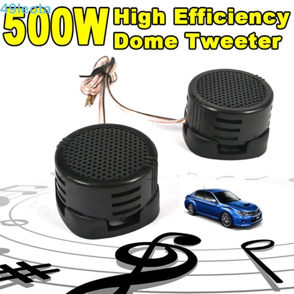 LEOTA Car Tweeter Eficiência Som 500W Mini De Alta Frequência