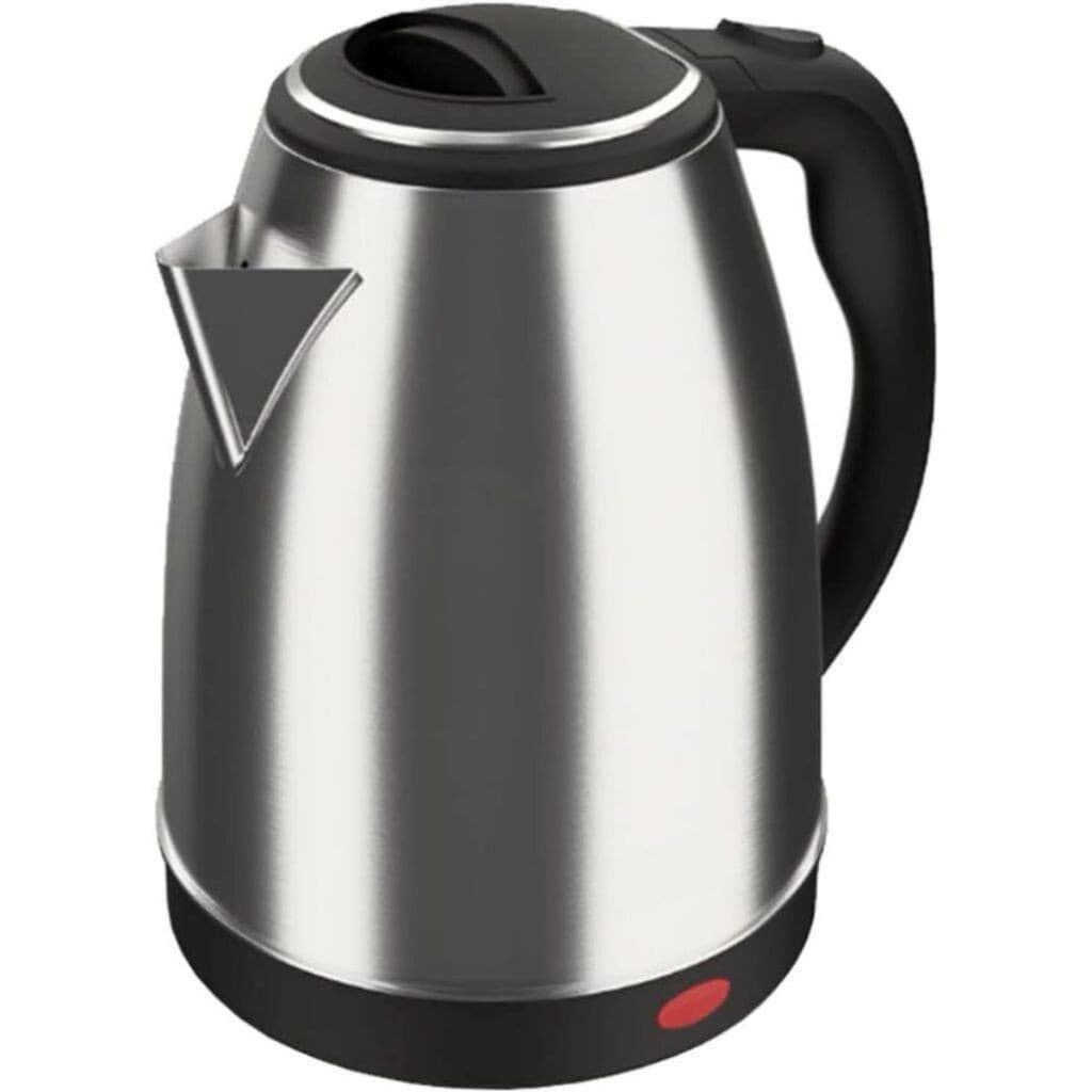 Chaleira Jarra Elétrica 110V 2 Litros 1000W Inox Prateada