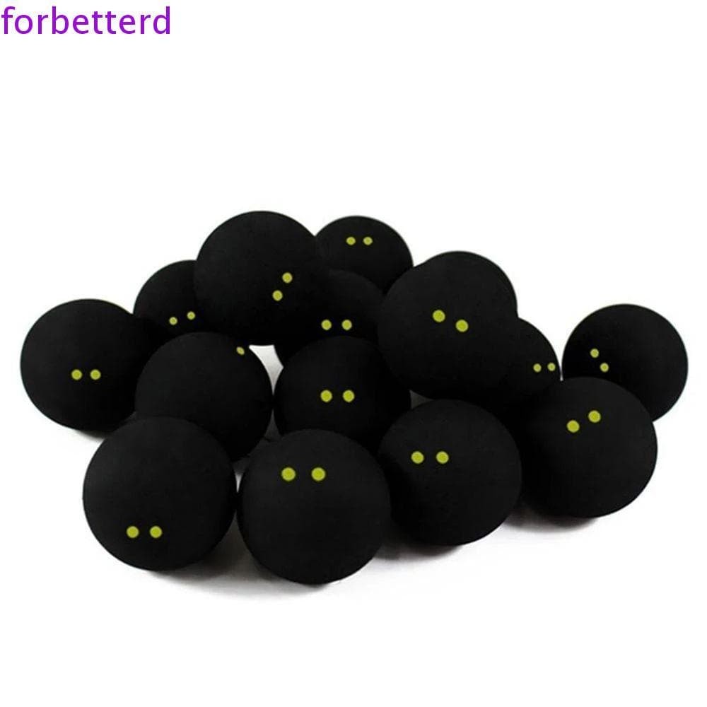 FORBETTERD Dois Pontos Amarelos Ferramenta De Treinamento Competição Squash Raquete Esportes Profissional Bola De Baixa 