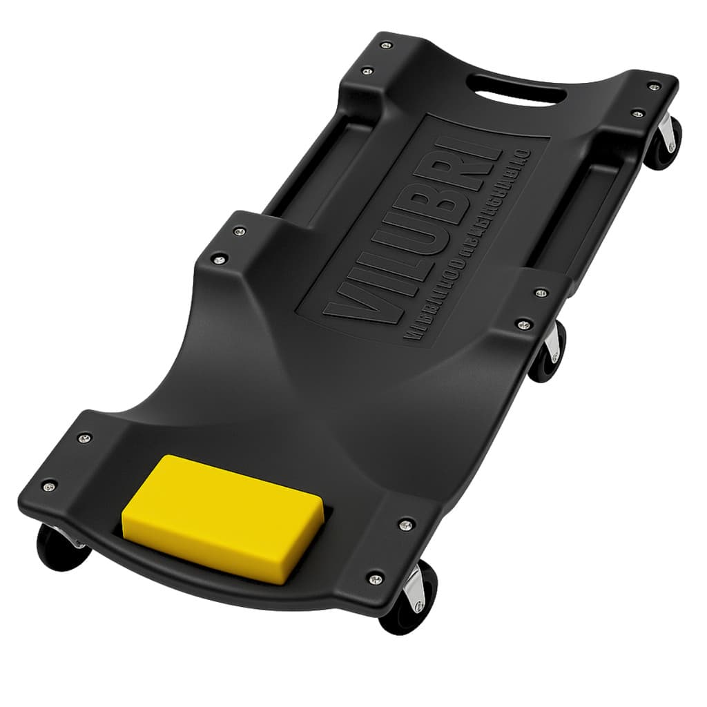 Carro Esteira Mecânico Vilubri 2564 Com Encosto Creeper Automotivo Oficina Profissional Confortável