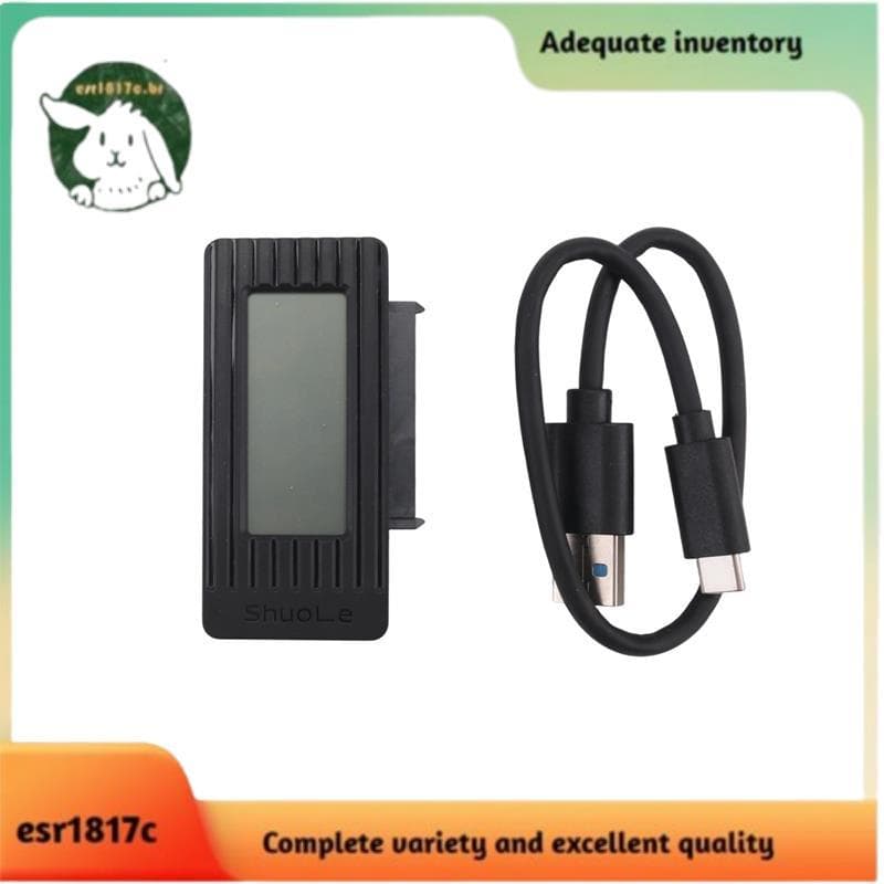 Caixa De Disco Rígido USB 3.1 Adaptador De 2.5/3.5 Polegadas Display Digital Inteligente Cabo Fácil