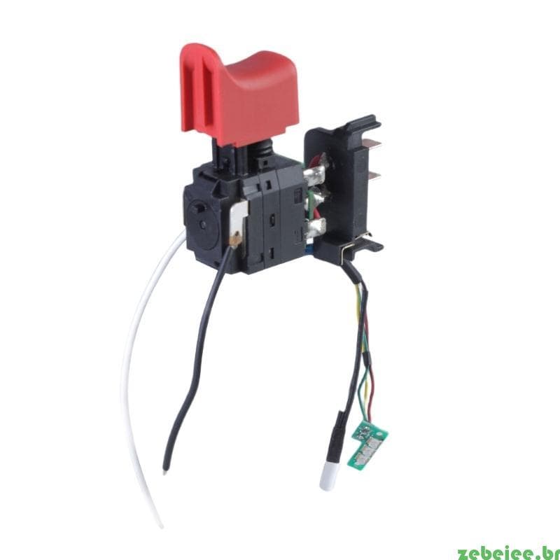 Interruptores zebeiee BS10 8V Para BS 10 8V 12V Quick Basic 343410350 Peças Broca Acessórios Ferramentas Elét