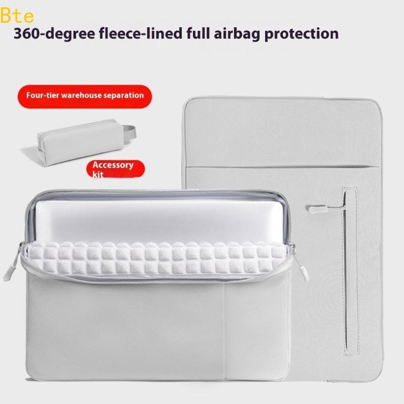 Bte Laptop Bolsa Ergonômico Notebook Guard Caso Camada Almofada