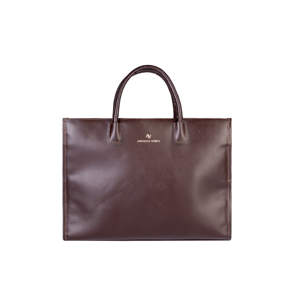 Pasta executiva de couro feminina Vitória