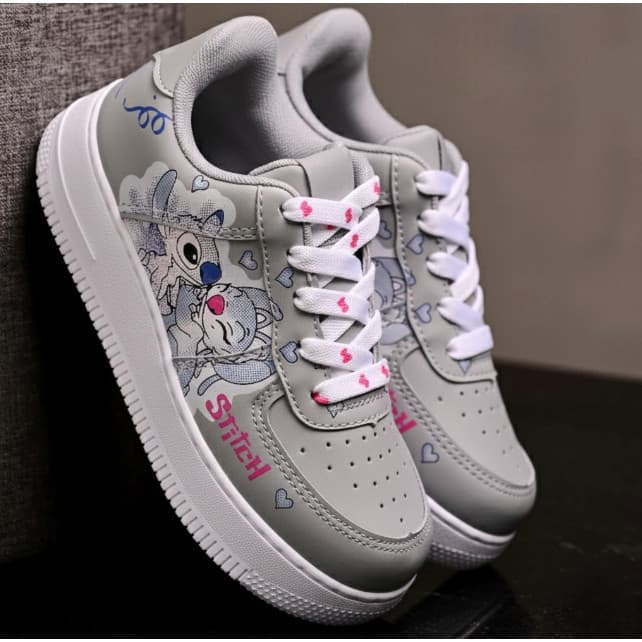 NovoTênis infantil Stitch Feminino Rosa/ Azul LANÇAMENTO