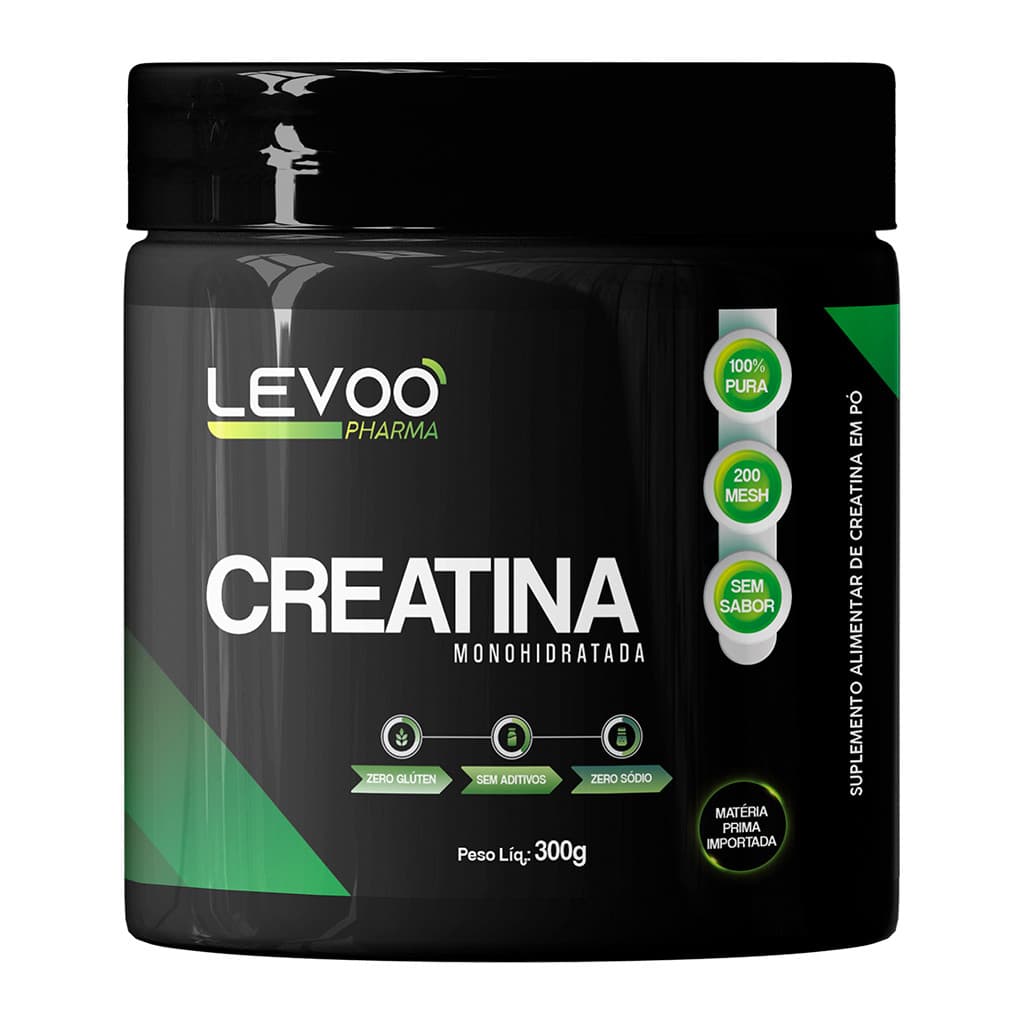 Creatina 100% Pura 300g Levoo