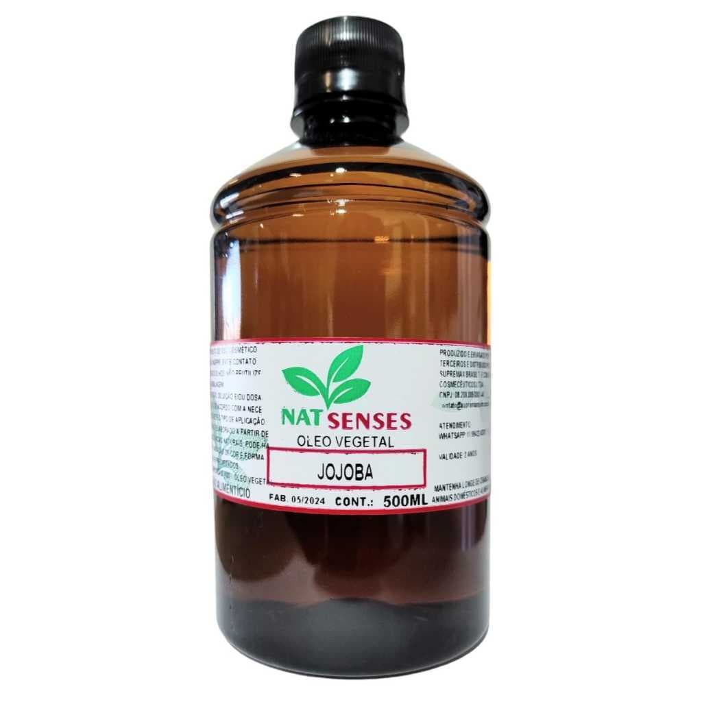 Óleo vegetal  Jojoba  100% puro - 500ml