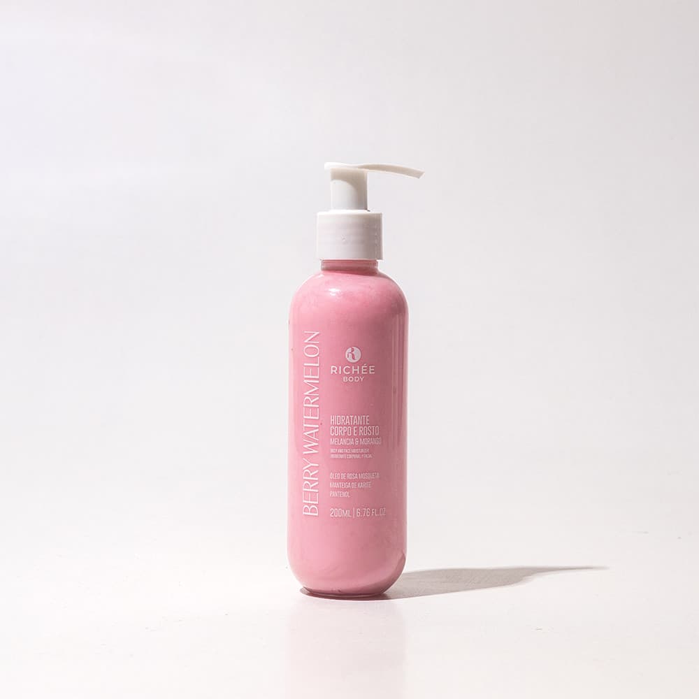 Hidratante Corpo e Rosto Morango e Melancia 200ml  - Richée Body