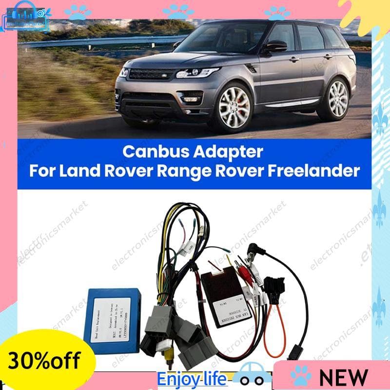 Carro A Maioria Aux Decodificador De Fibra Óptica Amplificador Canbus Adaptador Para Range Sport 2013-2017 2015