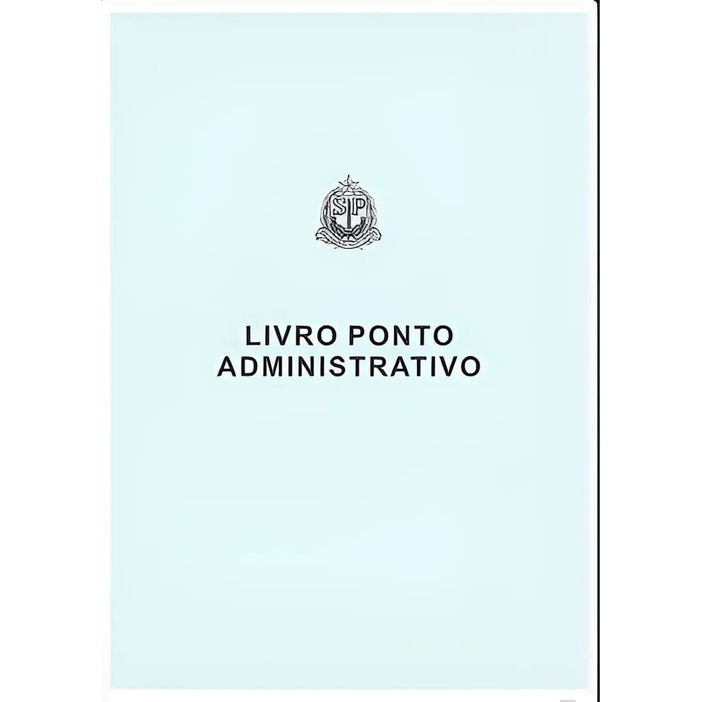 Livro De Ponto Administrativo 100 Fls Sp