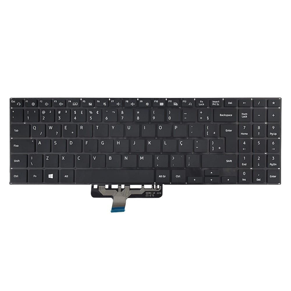 Teclado para Notebook Samsung NP550XDA-KV3BR