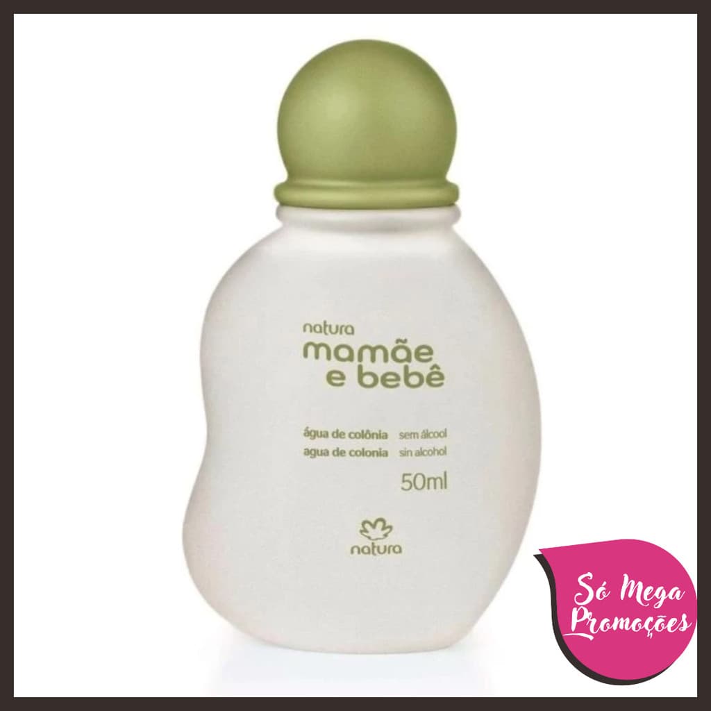 Natura Água de Colônia Mamãe e Bebê - 50ml