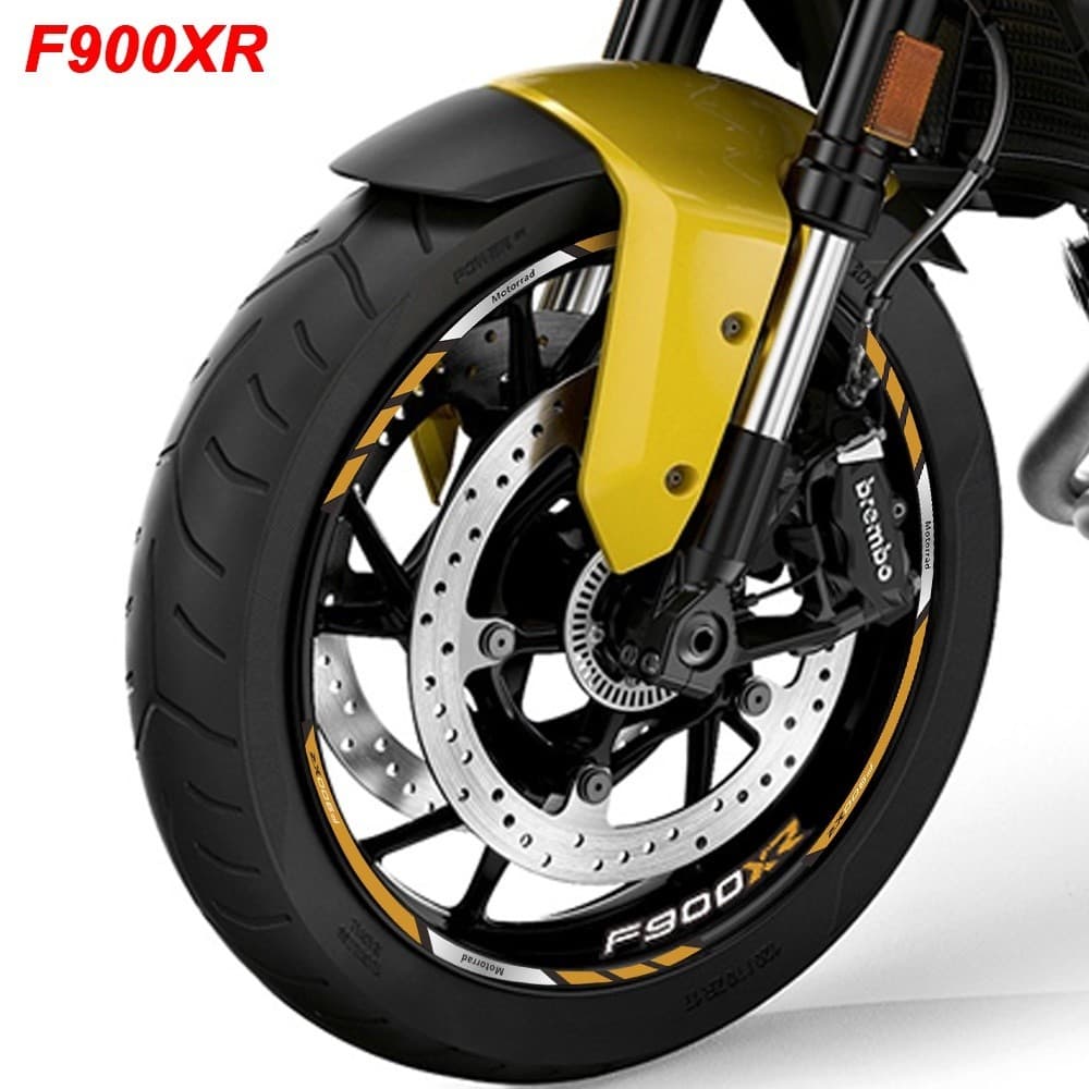 12 Pçs Adesivo De Carro Da Motocicleta Roda Interna Reflexivo À Prova Dwaterproof Água Nova Venda Para BMW f900xr F900 X