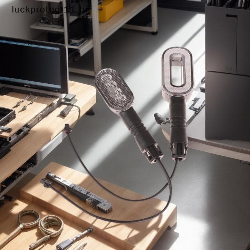 LTBR 2 Peças Luz Traseira De Buzina De Sinal De Mudança De Direção De Bicicleta 36V/48V/60V/72V Lâmpada De Advertência D