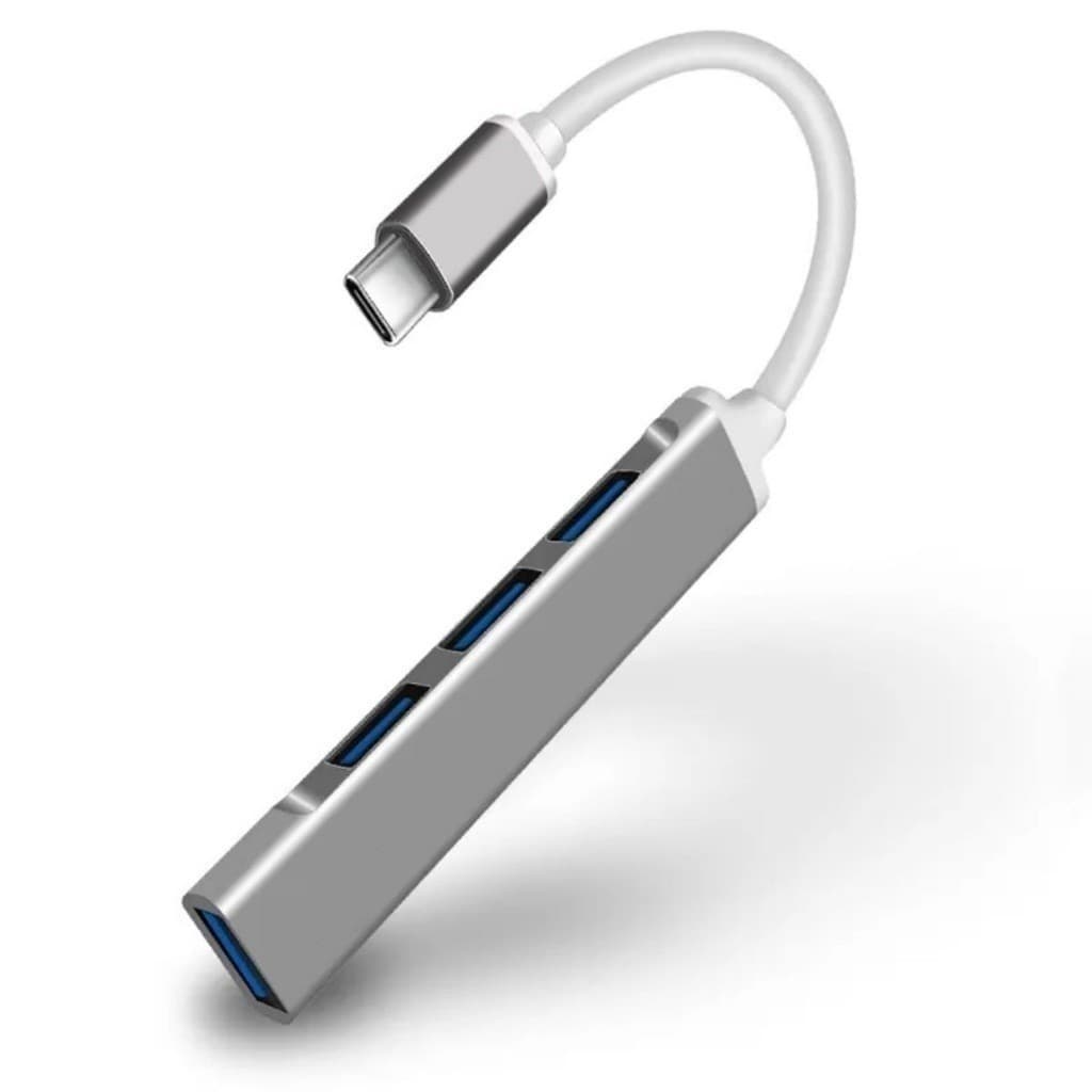 Hub Usb Type-c 4 Portas Usb 3.0 5 Gbps JEHNNY