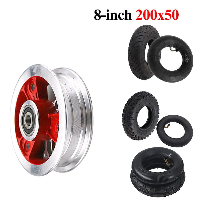 kit 200x50 , Adequado Para Amortecedores De 8 Polegadas , Garfo Dianteiro Segway Ninebot Q9 , scooter Elétrica Sente , A